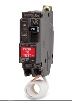 General Electric THQB1120GF 1 Pole Circuit Breaker Ground Fault